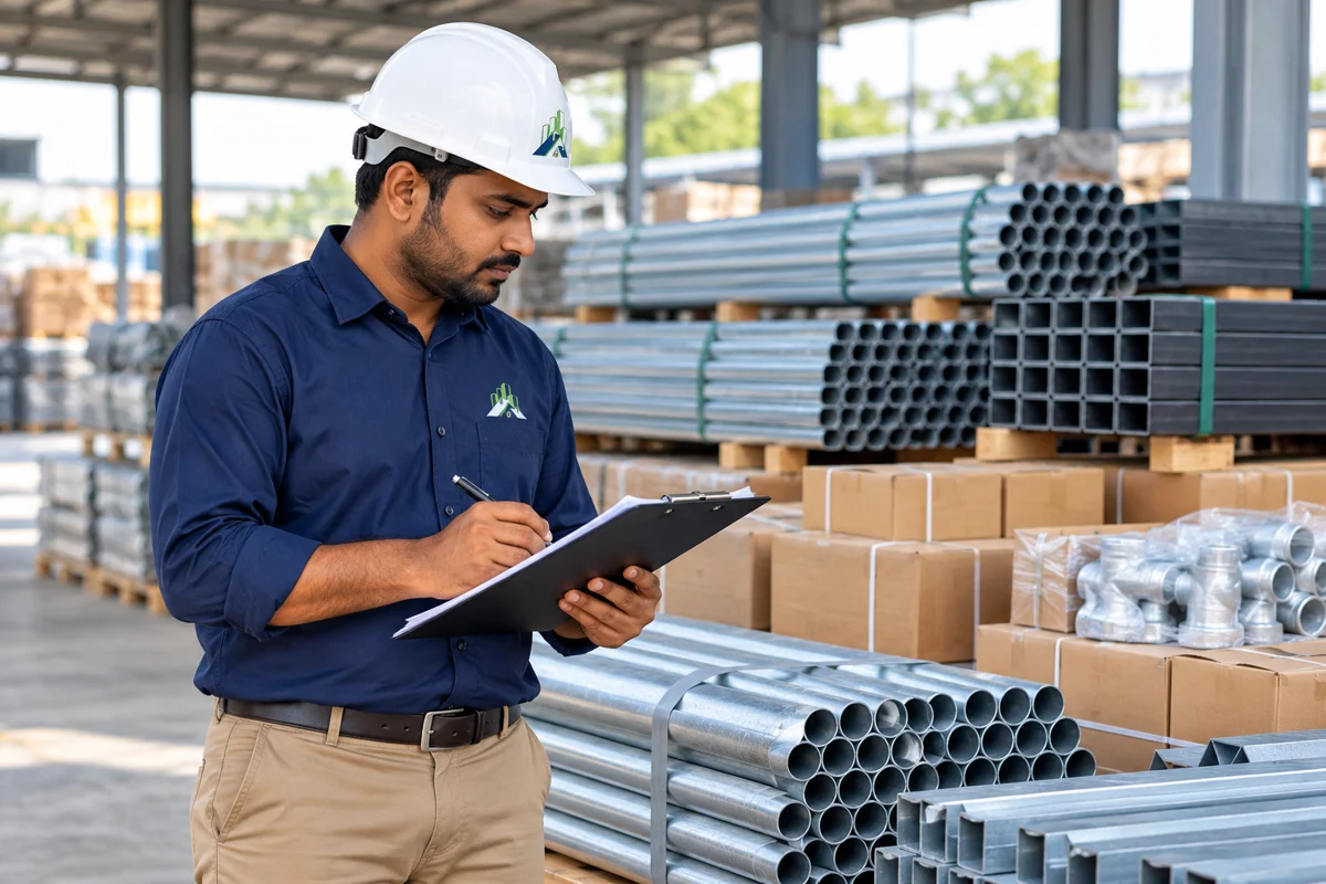 Materials & fabrication supplies — illustrative Motive service scene